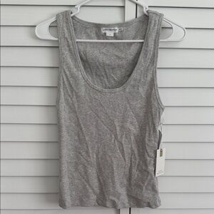 Good American Heather Gray Tank Top
